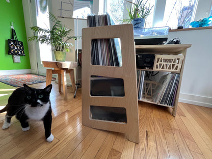 The Double Decker - 12” Vinyl LP Record Storage Shelf