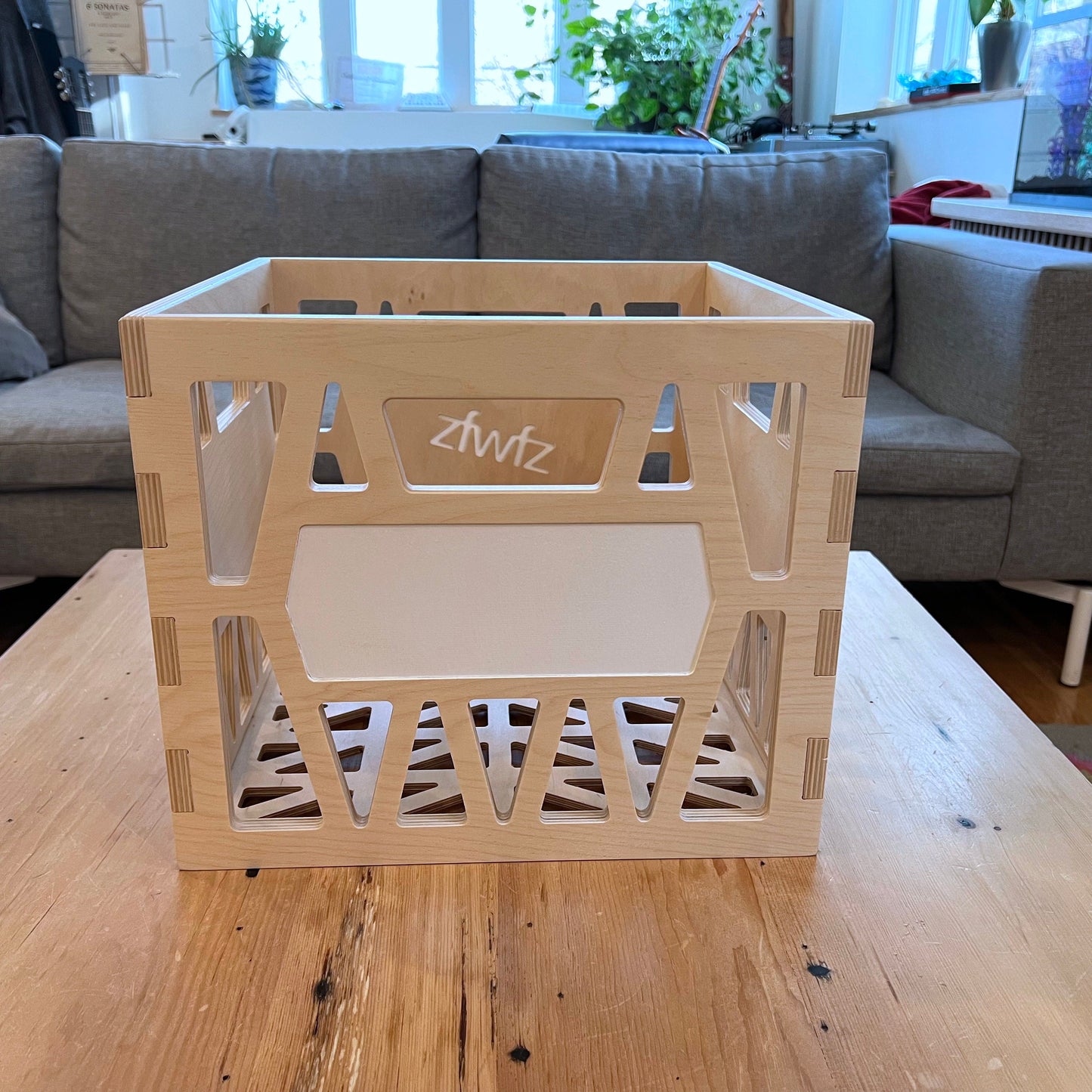 The Classic - Record Storage Box Milk Crate for 12" Vinyl LPs
