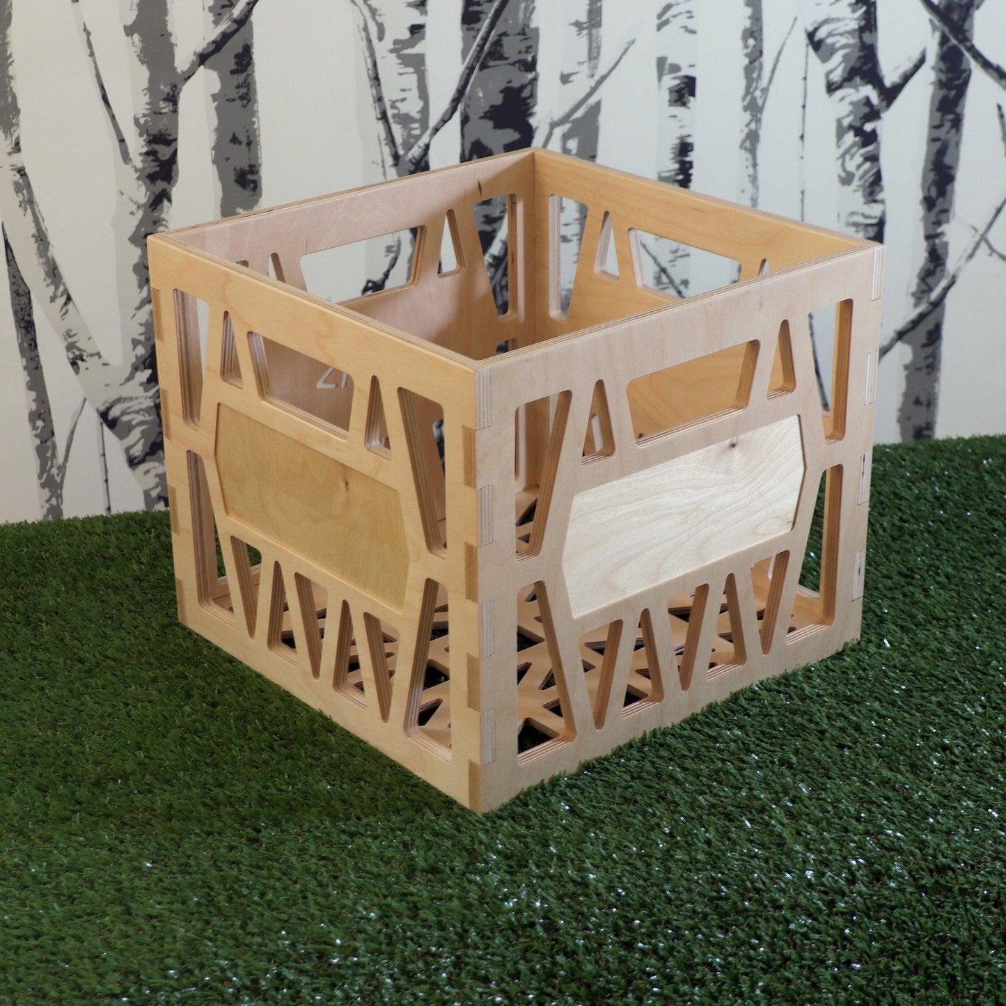 The Classic - Record Storage Box Milk Crate for 12" Vinyl LPs