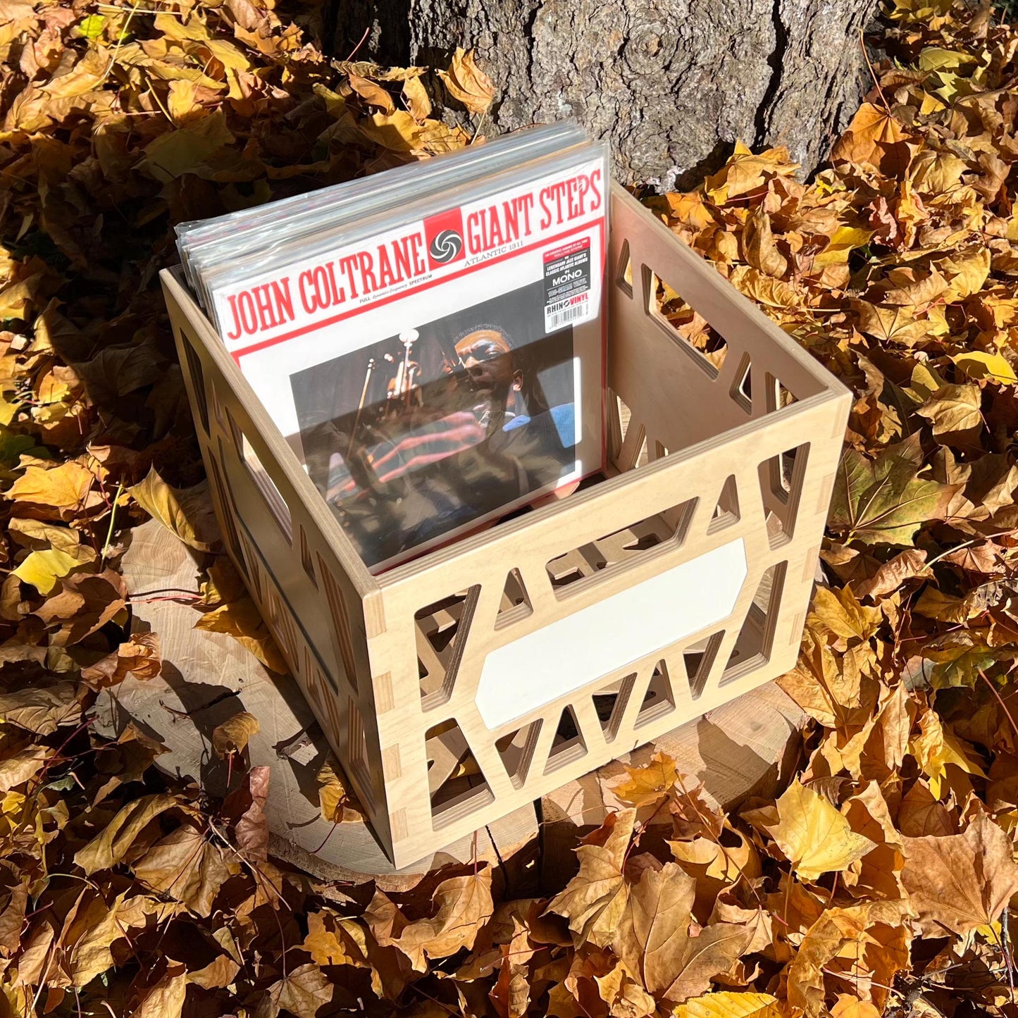 The Classic - Record Storage Box Milk Crate for 12" Vinyl LPs