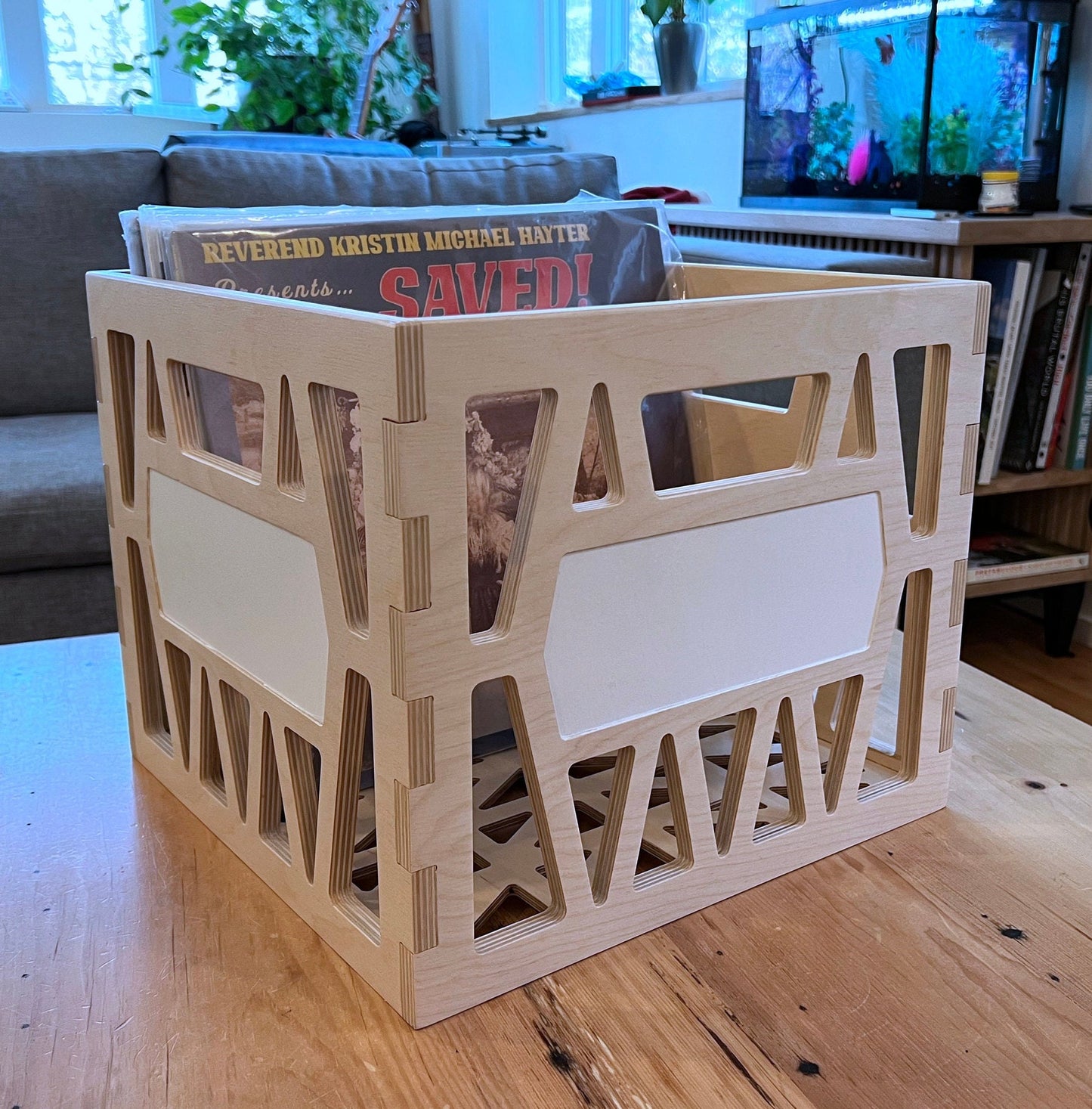 The Classic - Record Storage Box Milk Crate for 12" Vinyl LPs
