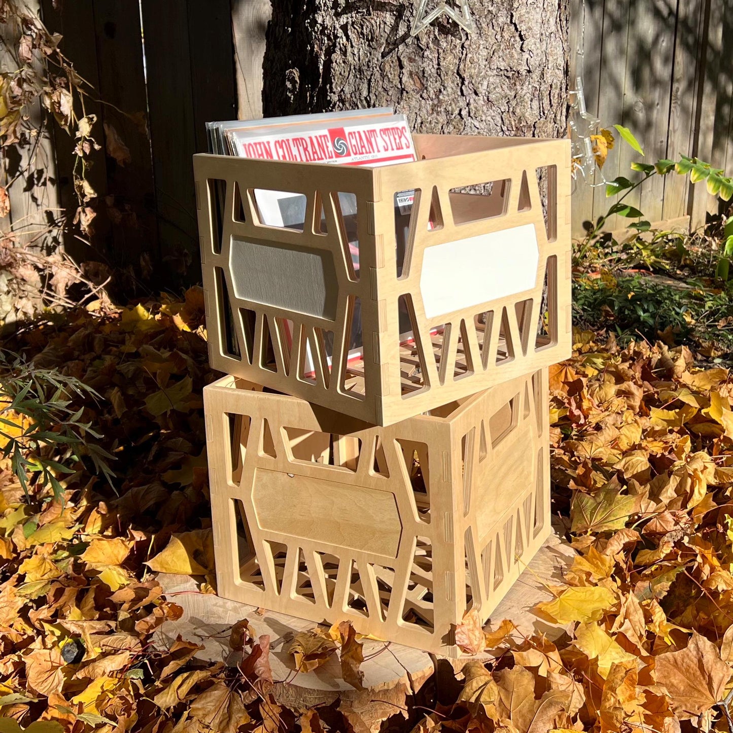The Classic - Record Storage Box Milk Crate for 12" Vinyl LPs