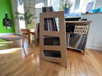 The Double Decker - 12” Vinyl LP Record Storage Shelf